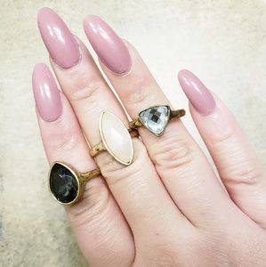 Charming charlies 3 ring set